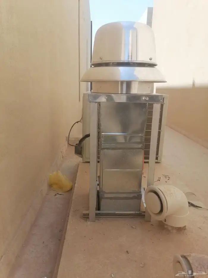 دكت تكييف مركزي مخفي صحراوي شفط هود وتركيب 3