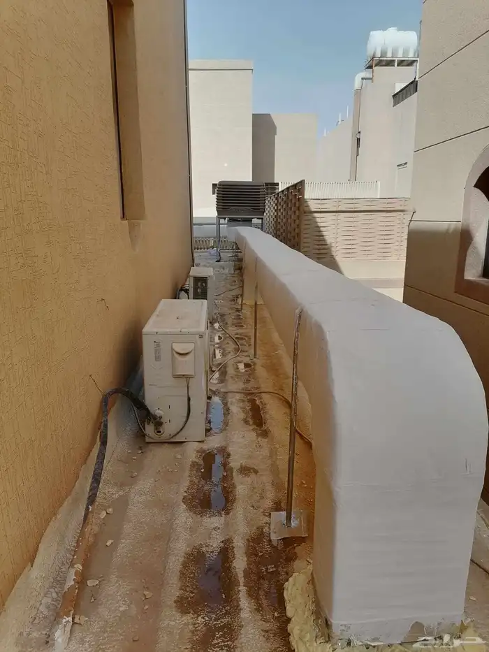 دكت تكييف مركزي مخفي صحراوي شفط هود وتركيب 13