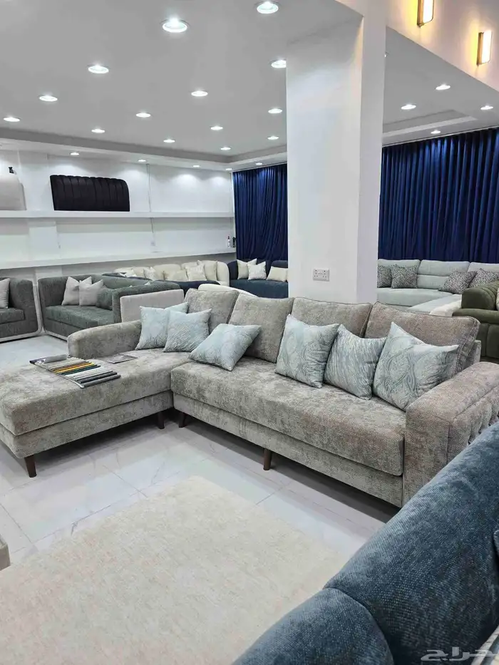 كنب صاله مجالس جاهز تفصيل حسب طلبك بسعار مخفضه 1