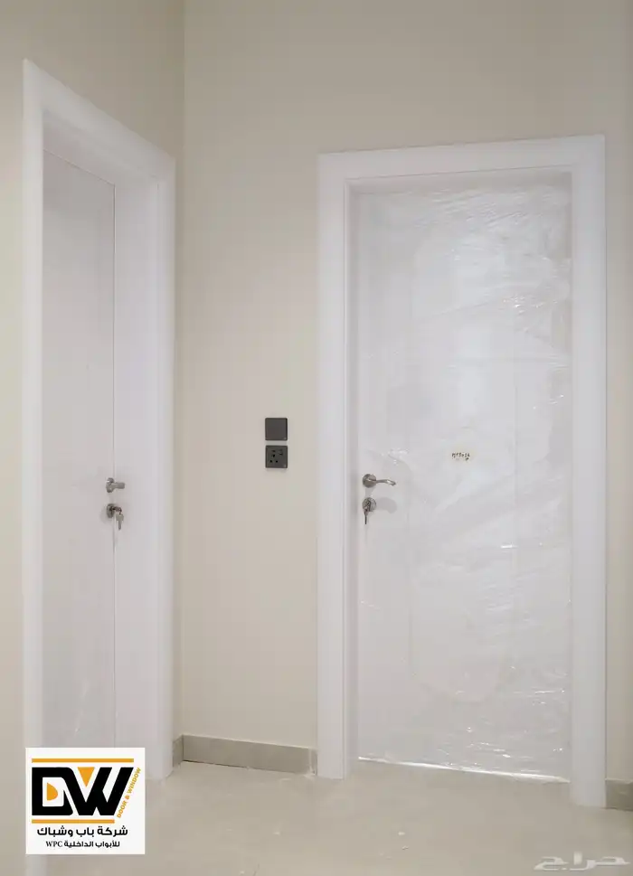 أبواب WPC الداخلية شركة باب وشباك للأبواب الداخلية 1