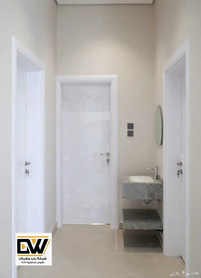 أبواب WPC الداخلية شركة باب وشباك للأبواب الداخلية 5