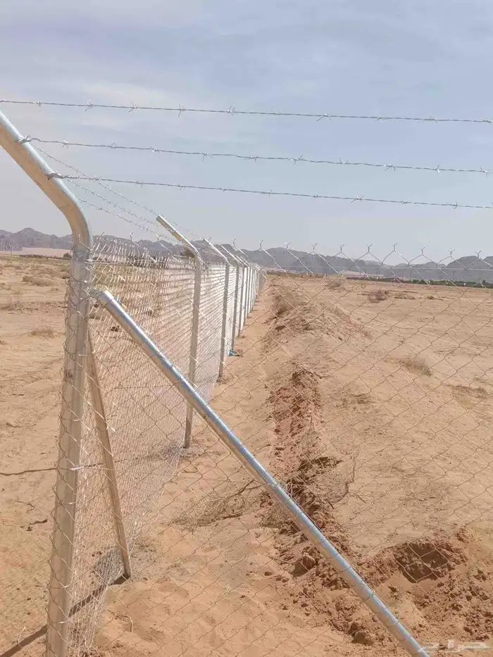 شبوك سياج حديد مجلفن 1