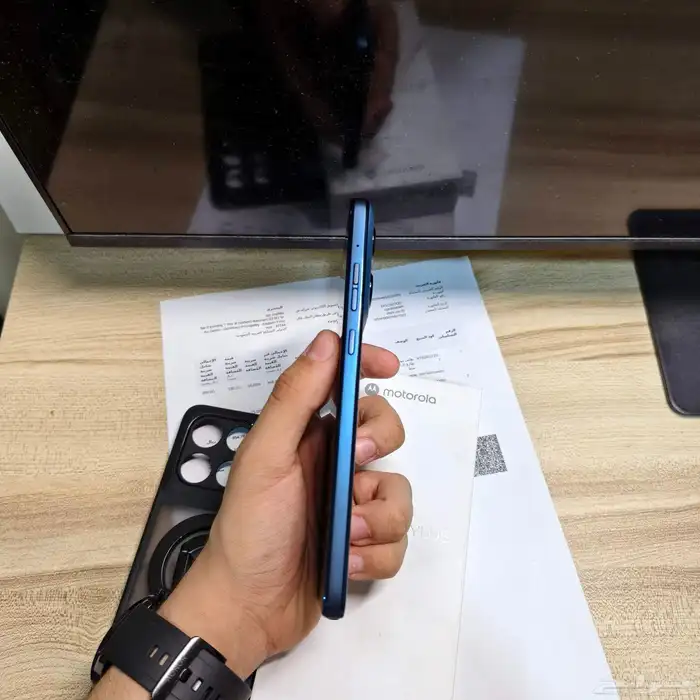 Motorola edge 60 style ( بالقلم والفاتوره ) 6