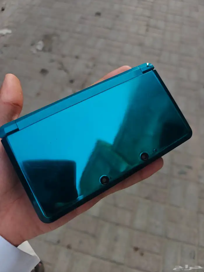 ننتيندو 3DS أزرق معدل 1