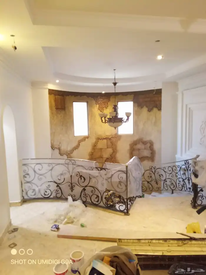 ترميمات  سباغ جدران معلم  دهان  بويات  ديكورات بويا 0