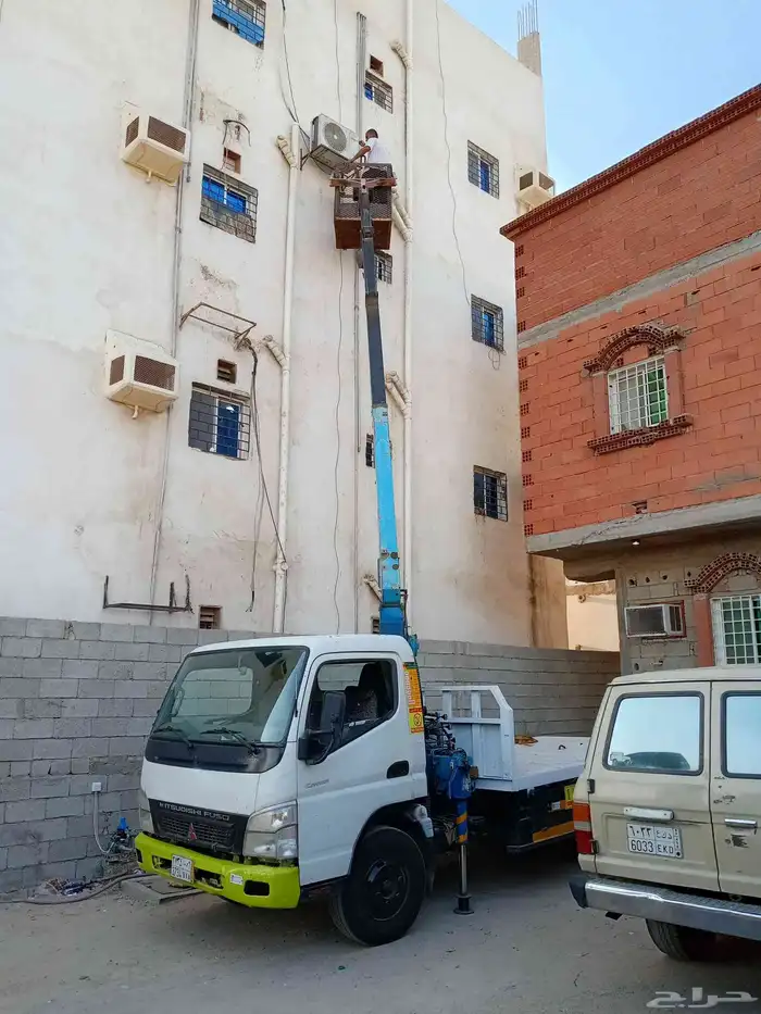 ونش سطة كرين رافعات دينا ونش باسكت للايجار جده و برا شغل 5