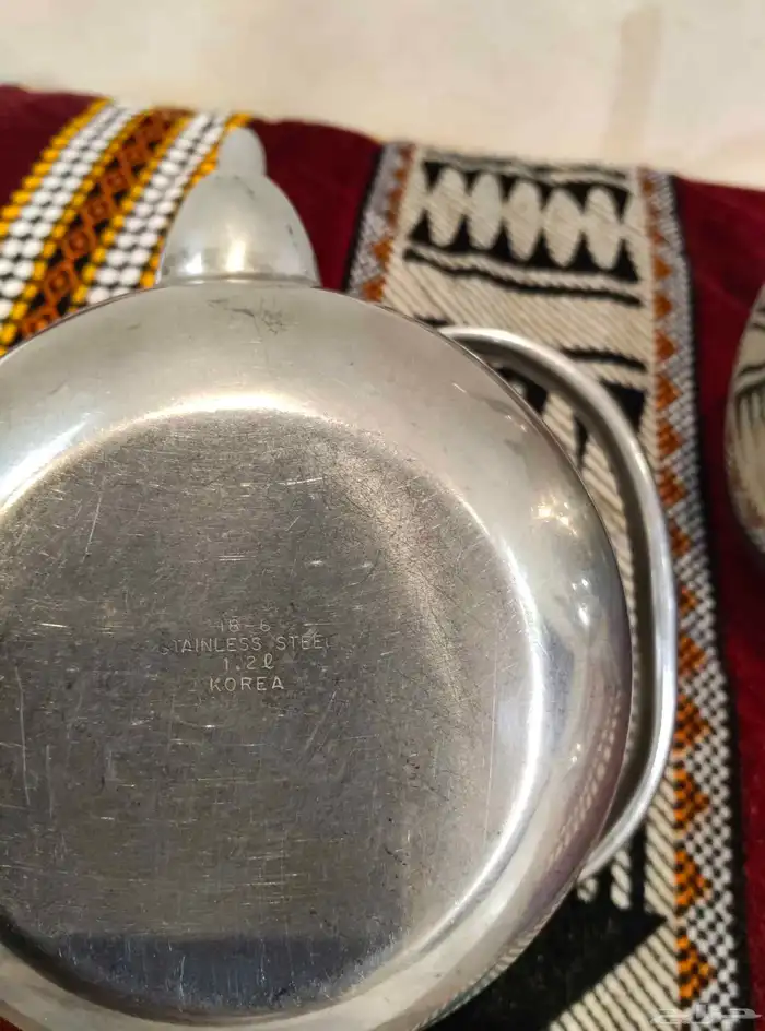 ابريق منوعات . انتيك . قديم . اواني . متحف . كوري.استيل 3