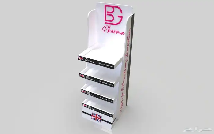 ستاند خشب لعرض المنتجات 1