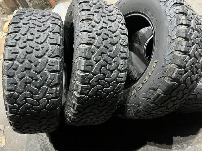 كفرات ودواي نص حجري مقاس 265 70 18 1