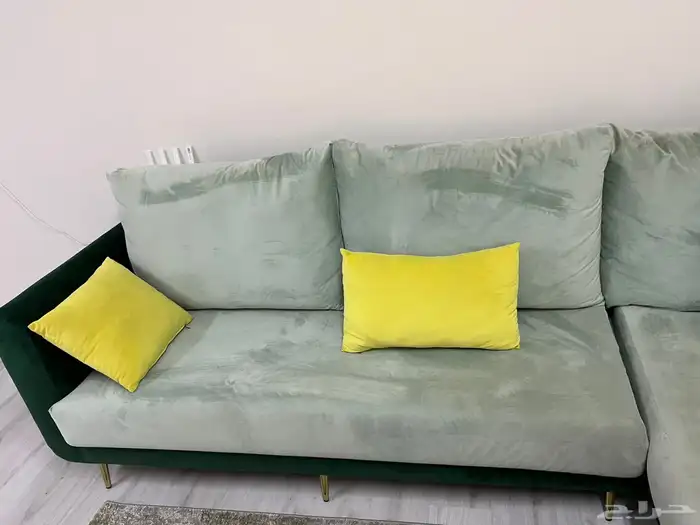 الكنب مع طاولة التلفزيون 2