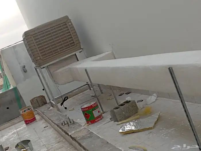 دكت تكييف مركزي مخفي صحراوي شفط هود وتركيب 2