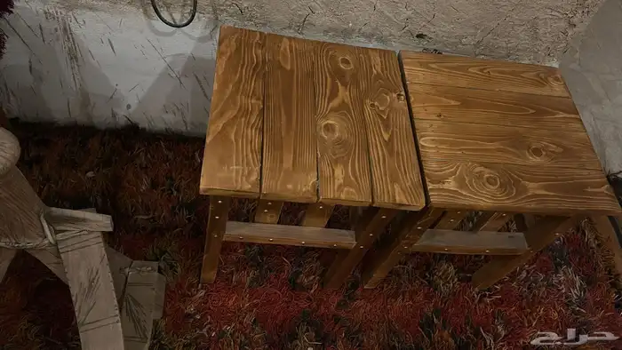 طقم كراسي جلسة تراثيه شبه جديده 3