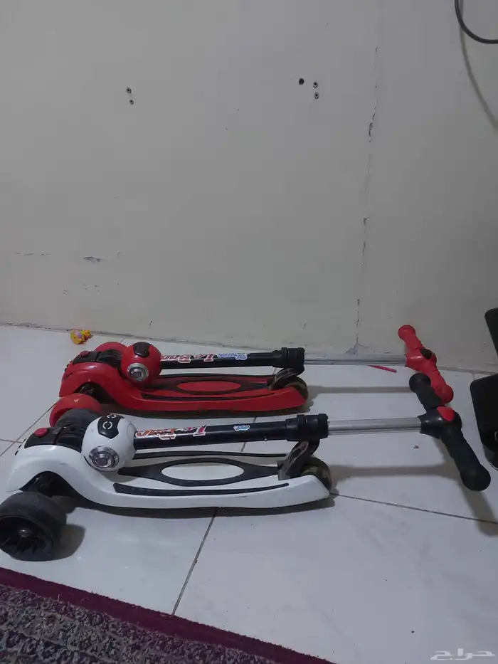 سكوتر درفت ودراجه صغيرة وسكوترين مشي 1