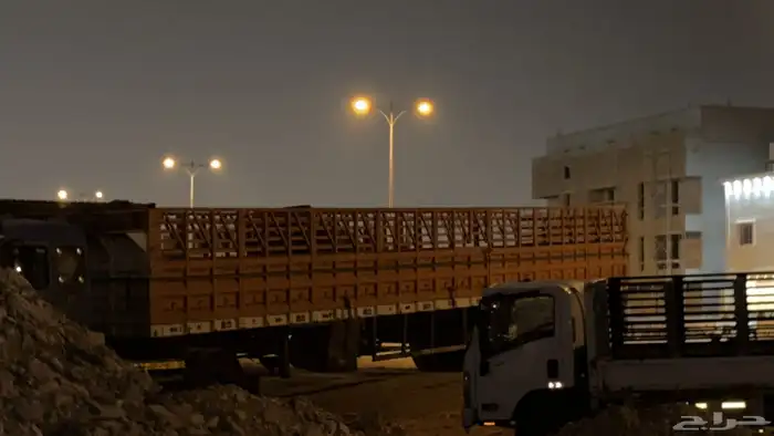 مشوار تريلا سطح  جوانب الماني لوري دانيا آل سعودي داخل حصل 1