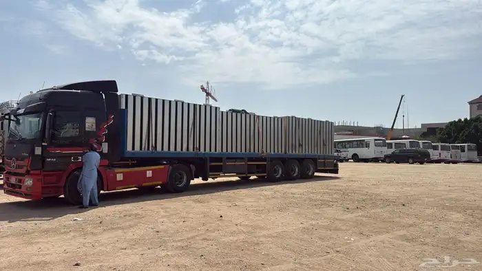 مشوار تريلا سطح  جوانب الماني لوري دانيا آل سعودي داخل حصل 0