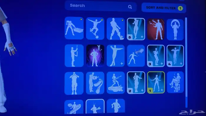 حساب فورتنايت 10