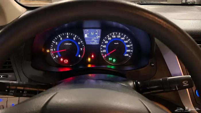 هيونداي اكسنت 2018 ممشى 74 25