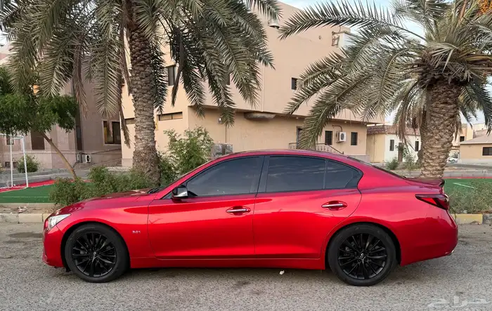 انفنتي q50 موديل 2020 v6توين تيربو الممشى 175 الف 6