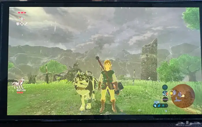 Amiibo wolf link كرت اميبو ذئب لينك Nintendo switch 1