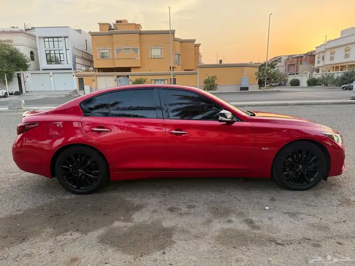 انفنتي q50 موديل 2020 v6توين تيربو الممشى 175 الف 12