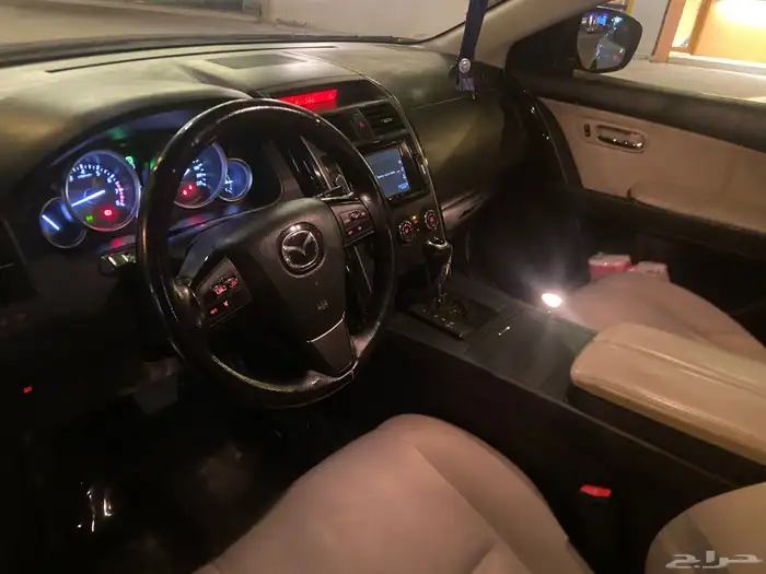 مازدا 2016   CX9 نص فل اللون أحمر بدون دبل ممشى 318K 14