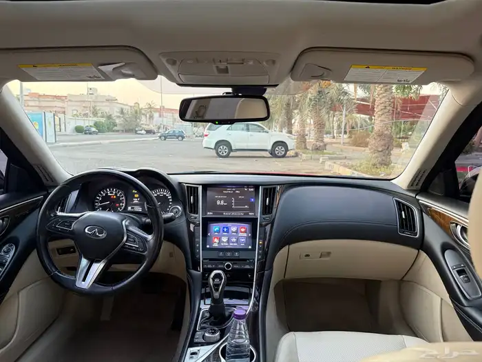 انفنتي q50 موديل 2020 v6توين تيربو الممشى 175 الف 4