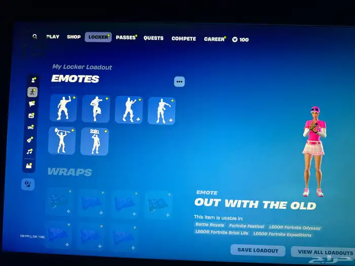 حساب فورت سيزون 2 وايدي سوني رباعي 4