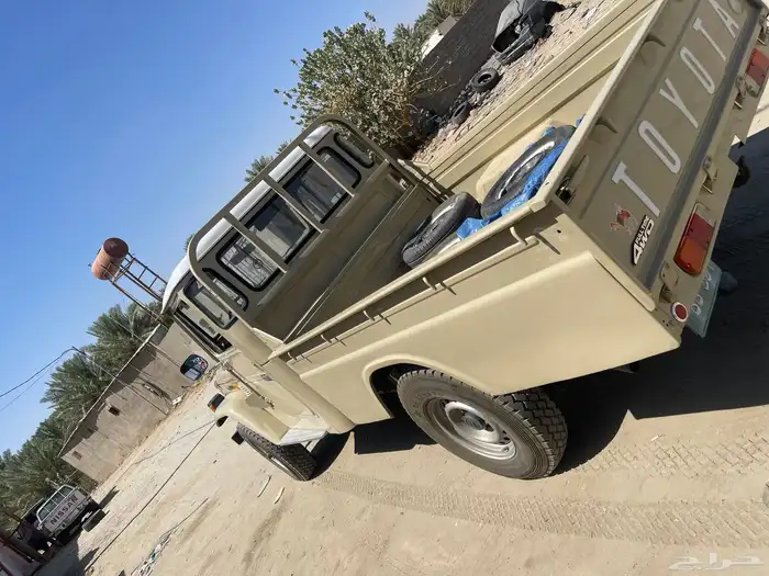 جيب تويوتا 1975 مجدد لوحه مميزه ال ك55 0