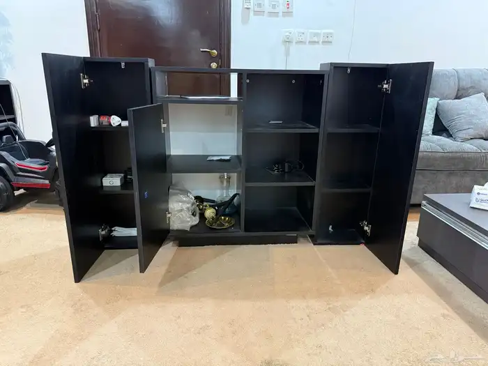 ركن قهوة أسود مع رف جداري من نيت هوم تصميم أنيق لمحبي القهو 4