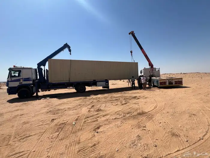 سطحه ونش دبل نقل بركسات غرف وبرتبلات 1