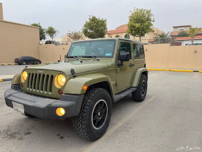 جيب رانجلر صحارى اخضر كوماندو للبيع في الرياض 5