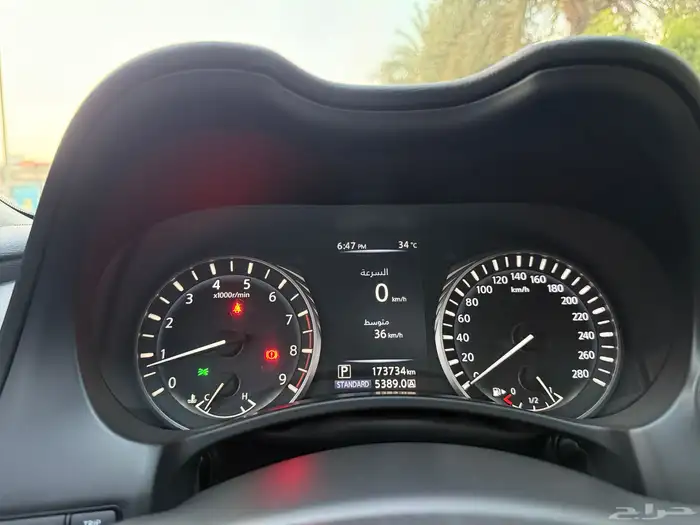 انفنتي q50 موديل 2020 v6توين تيربو الممشى 175 الف 20