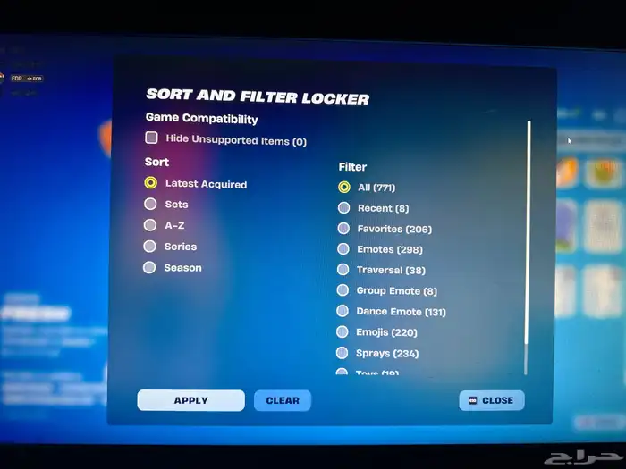 حساب فورت سيزون 2 وايدي سوني رباعي 3