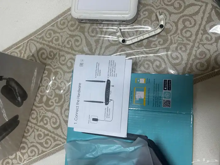للبيع راوترين جديده و سماعه جديده 9
