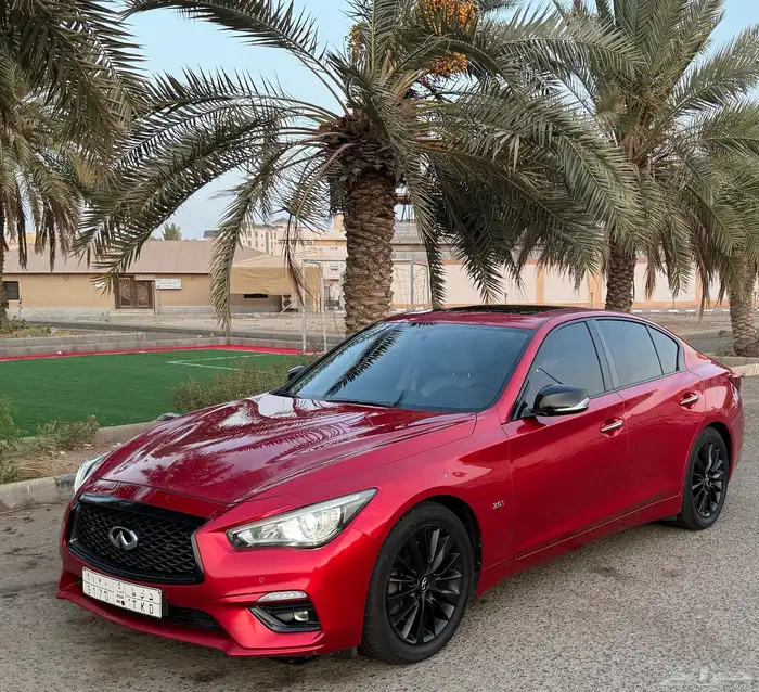 انفنتي q50 موديل 2020 v6توين تيربو الممشى 175 الف 3
