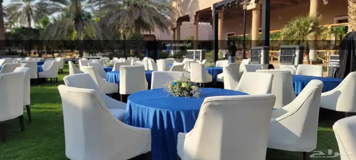 تاجير كنب كراسي طاولات شاشات خيام بكميات كبيرة 13