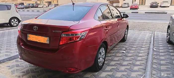 للبيع يارس موديل 2014 المالك الاول ماشي 393الف فحص واستماره 9