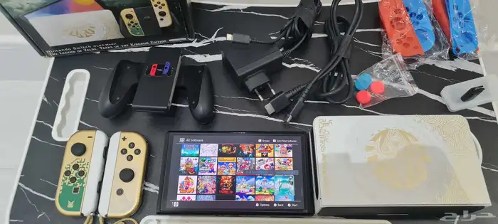 للبيع  نينتندو سويتش OLED مهكر (نسخة زيلدا ) 5