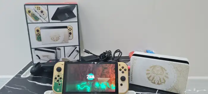 للبيع  نينتندو سويتش OLED مهكر (نسخة زيلدا ) 3