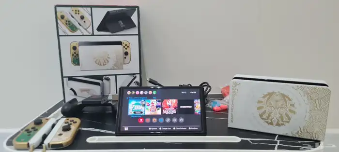 للبيع  نينتندو سويتش OLED مهكر (نسخة زيلدا ) 1