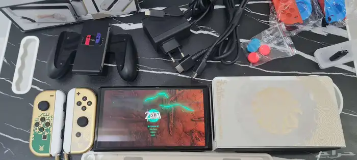 للبيع  نينتندو سويتش OLED مهكر (نسخة زيلدا ) 4