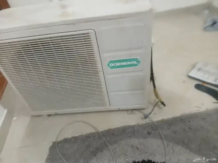 مكيف جنرال نضيفثلاث مكيفات وثلاجات 3