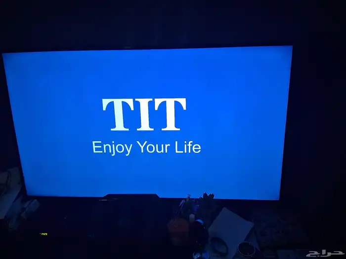 شاشة 55 بوصه سمارت انرويد TiT بحاله نظيفه 7