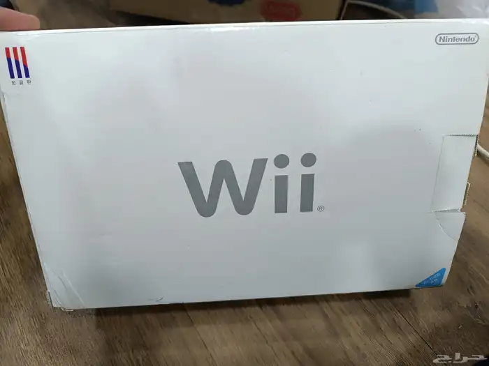 نينتدو وي Nintendo Wii نظيف متوفر كرتونه وملحقاتها وهاردسك 0