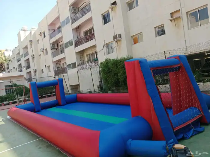 ايجار ملعب صابوني زحليق نطيطات 7