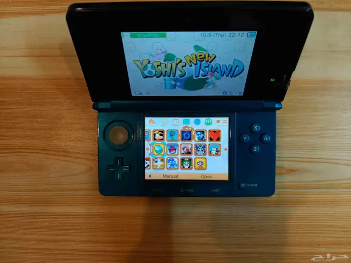 ننتيندو 3DS أزرق معدل 4