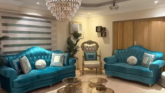 كنب الهبه تفصيل وجاهز يوجد تنجيد لجميع انواع الكنب تقسيط 27