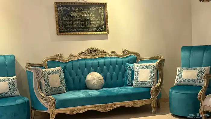 كنب الهبه تفصيل وجاهز يوجد تنجيد لجميع انواع الكنب تقسيط 29