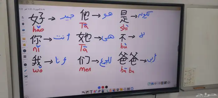 تدريس اللغة الصينية  وتأسيس القراءة والكتابة  وتحفيظ القرآن 1