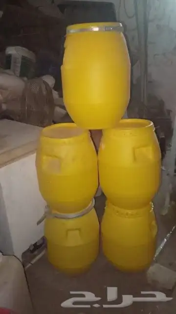 يوجدبراميل صفره وزرقاء للبيع المستعجل موضحه في الصور 0